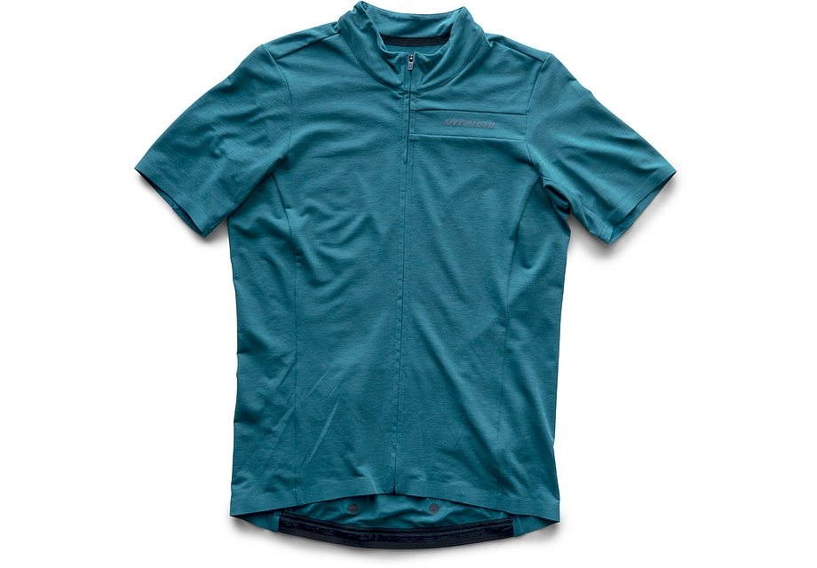 2019 SPECIALIZED RBX MERINO JERSEY SS WOMENS - LARGE, TROPICAL TEAL