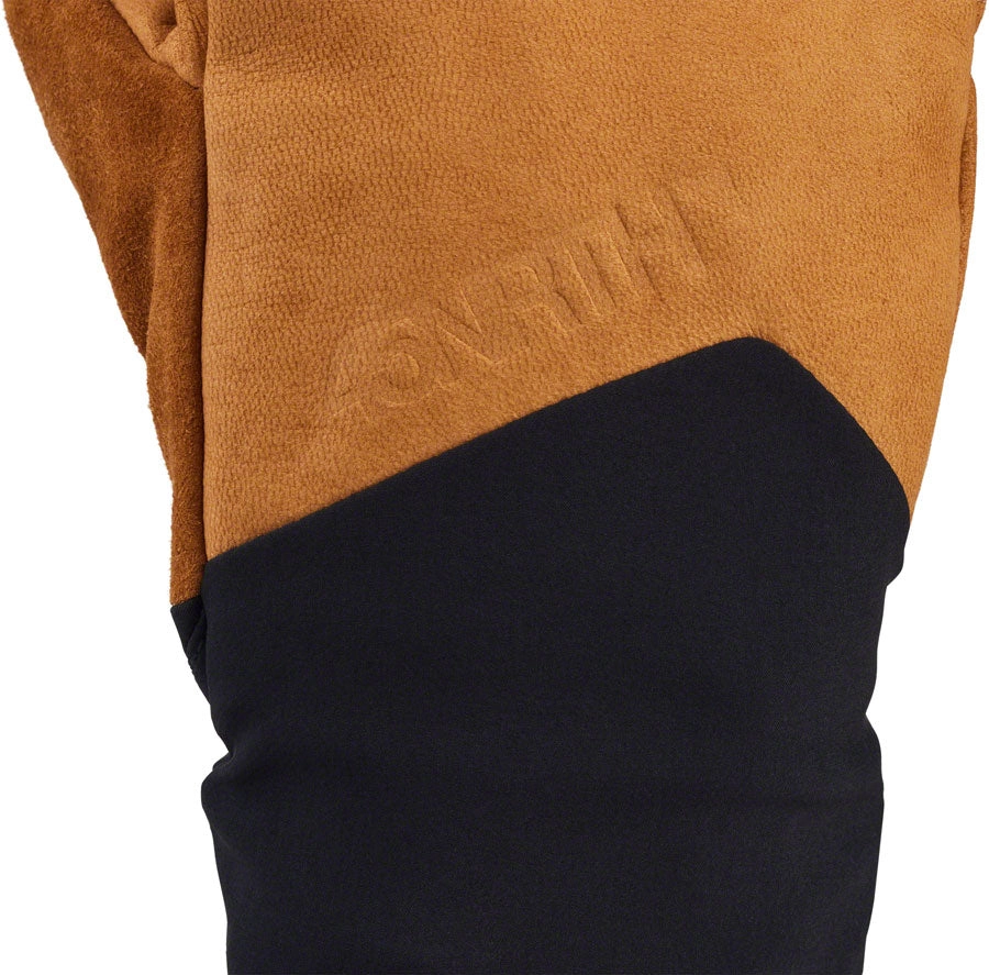 45NRTH 2024 Sturmfist 5 LTR Leather Gloves - Tan/Black Full Finger X-Large