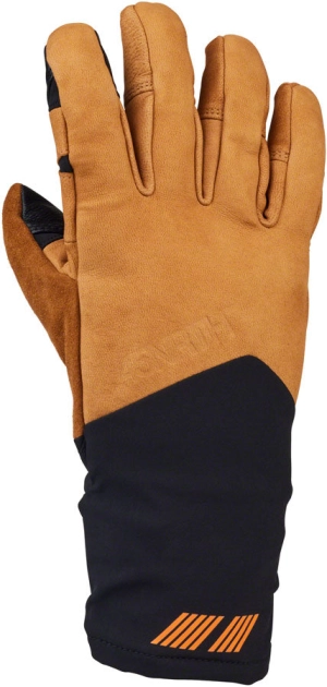 45NRTH 2024 Sturmfist 5 LTR Leather Gloves - Tan/Black Full Finger X-Large