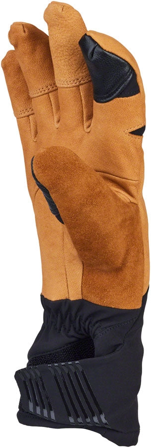 45NRTH 2024 Sturmfist 5 LTR Leather Gloves - Tan/Black Full Finger X-Large