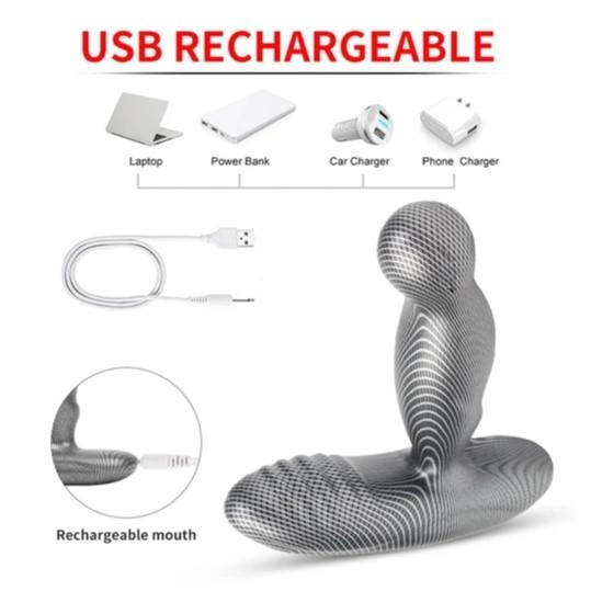 Ancus Carbon Remote-Controlled Heated Prostate Massager