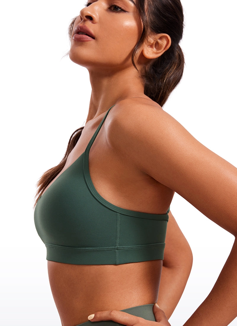 Butterluxe V Neck Spaghetti Straps Bra