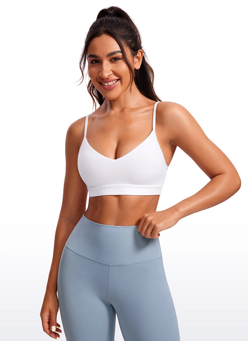 Butterluxe V Neck Spaghetti Straps Bra
