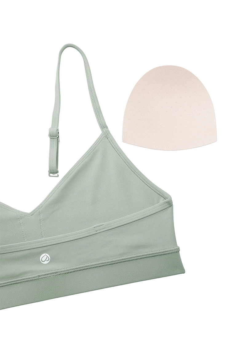 Butterluxe V Neck Spaghetti Straps Bra