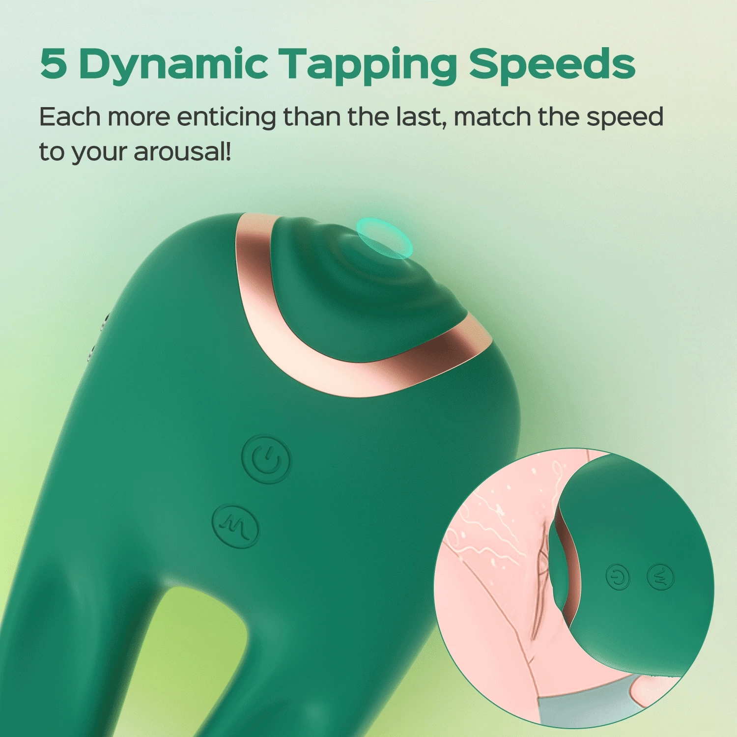 Cutey - Tapping Rabbit Vibrator Clitoral Stimulator