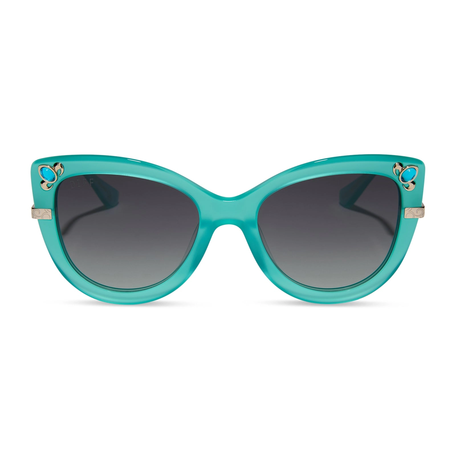 DISNEY PRINCESS - JASMINE   TEAL   GREY GRADIENT   POLARIZED SUNGLASSES