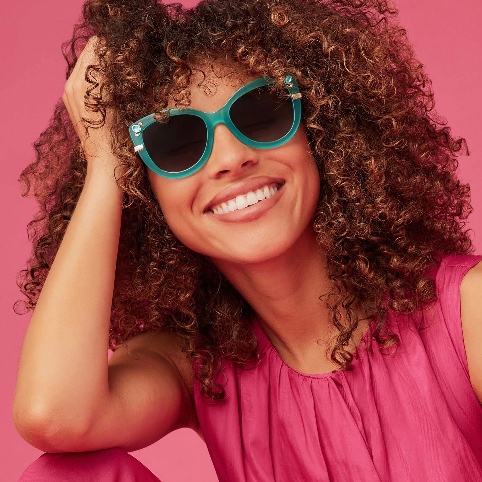 DISNEY PRINCESS - JASMINE   TEAL   GREY GRADIENT   POLARIZED SUNGLASSES