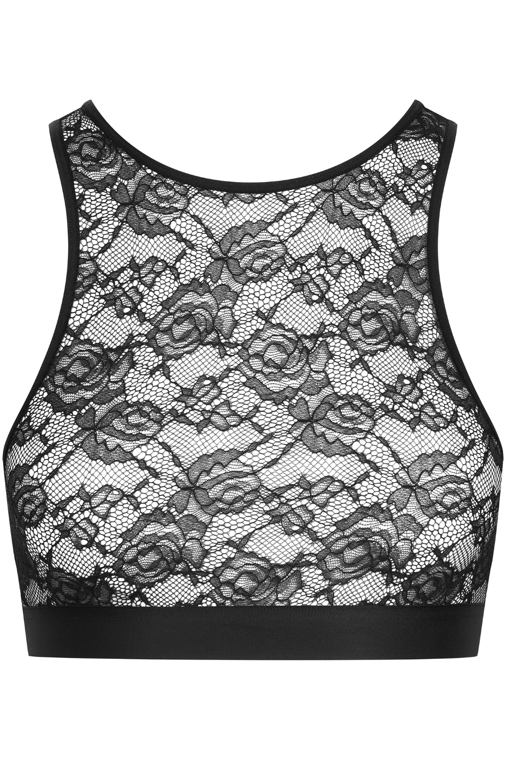 Flashback Lace Bralette Black