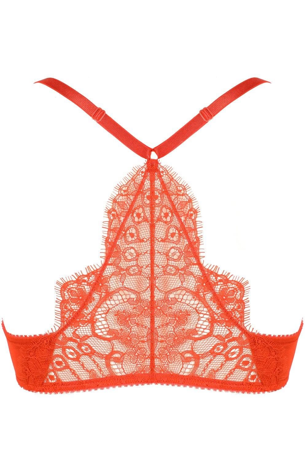 French Connection Push Up Bra in Bright Red (B & C cup sizes)