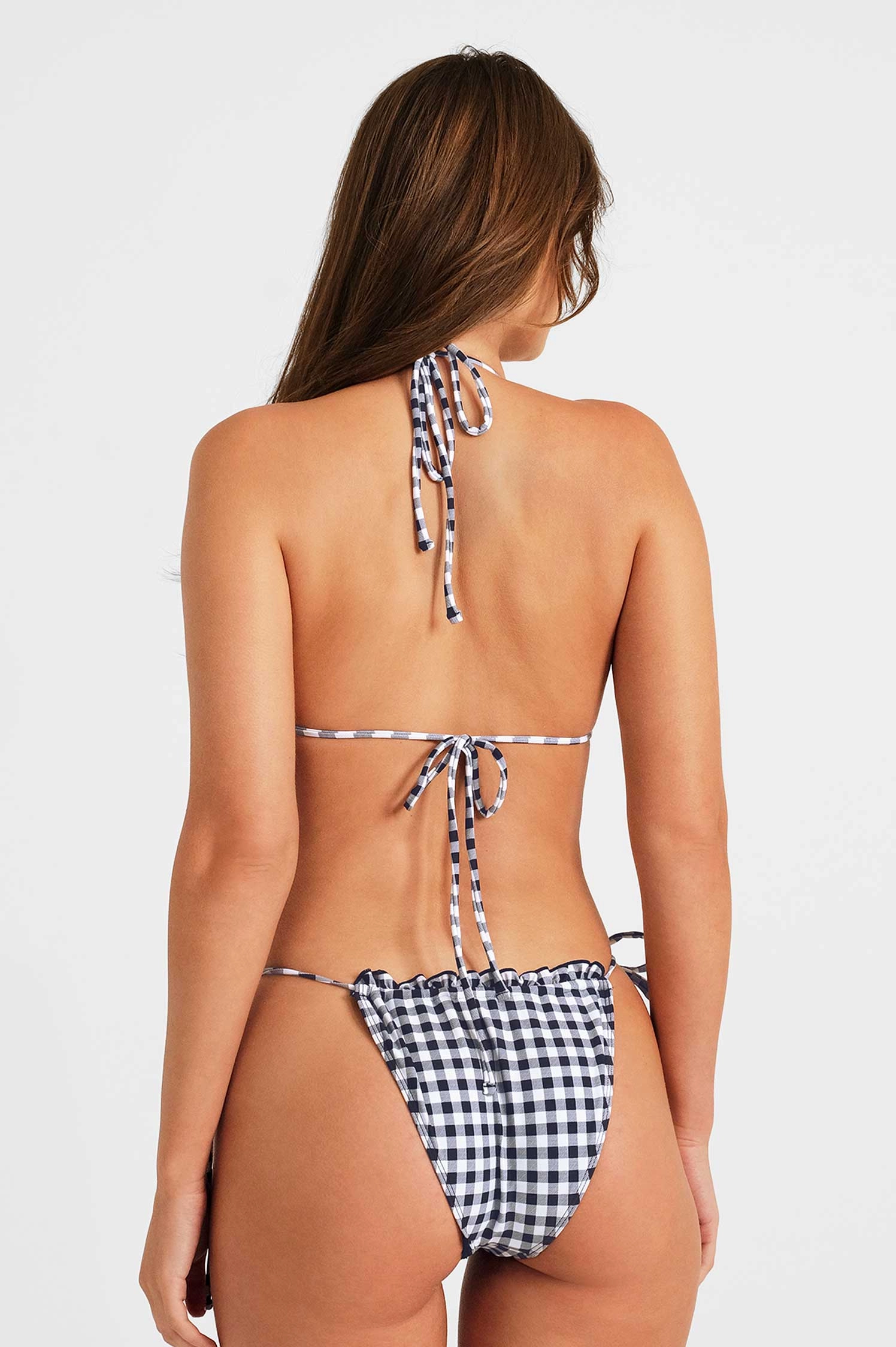 Grace Frilled Triangle Top / Kiss FINAL SALE