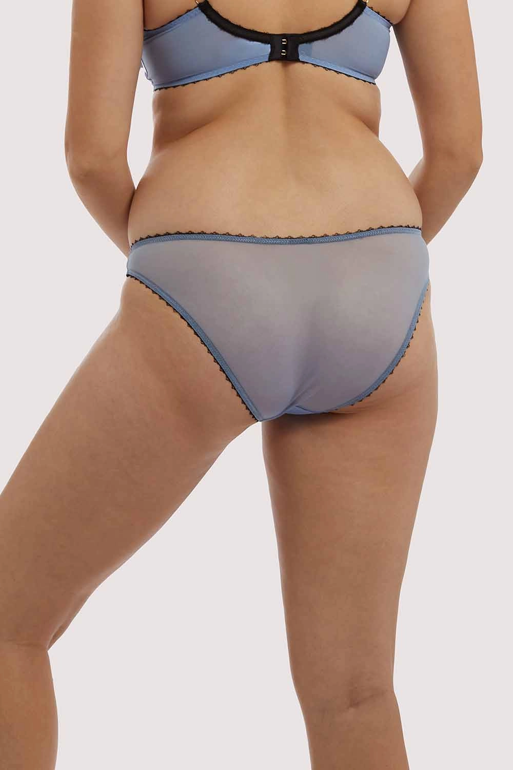 Grace Lavender Mesh Brief