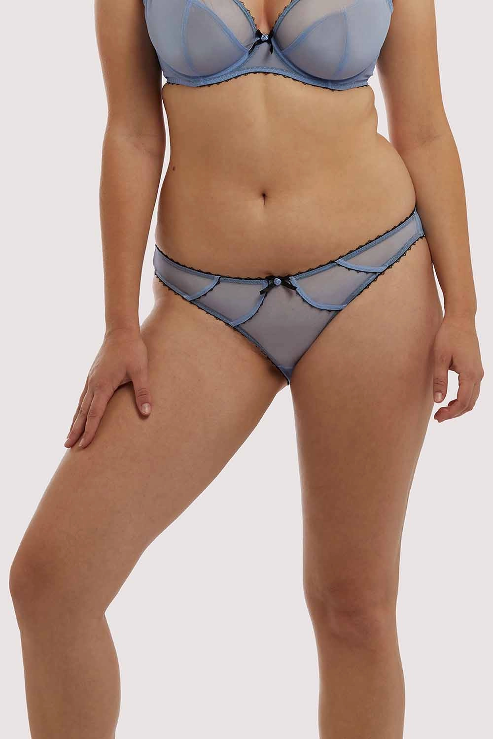 Grace Lavender Mesh Brief