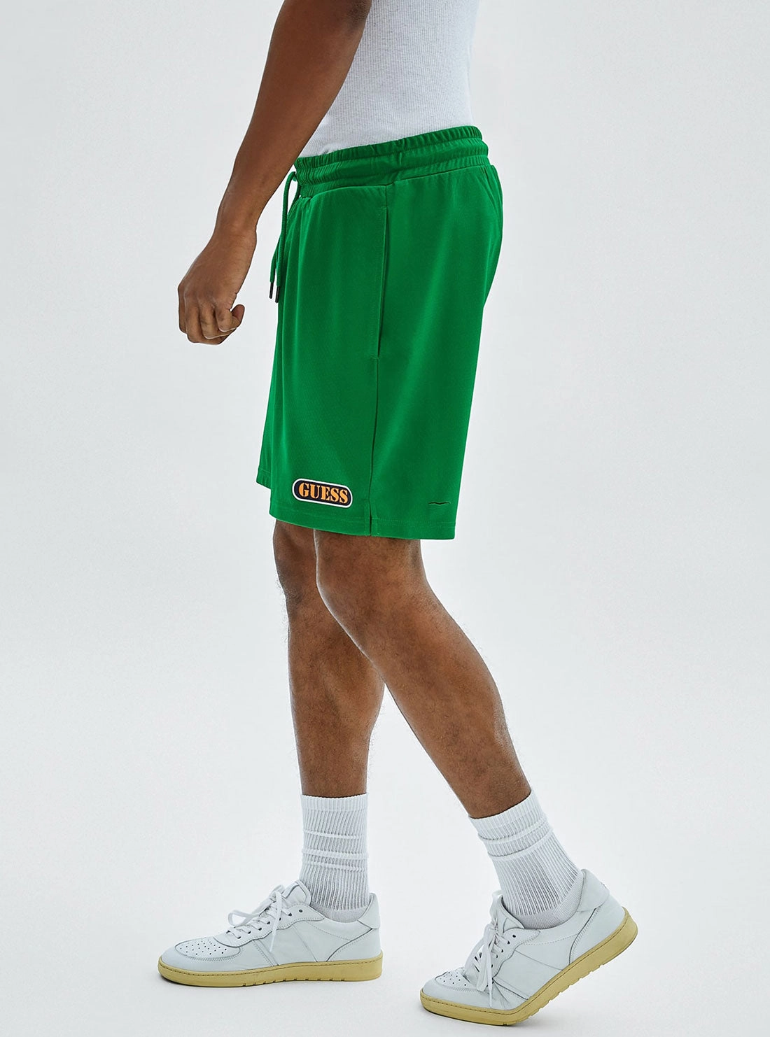 Guess Originals Green Sonic Mesh Shorts