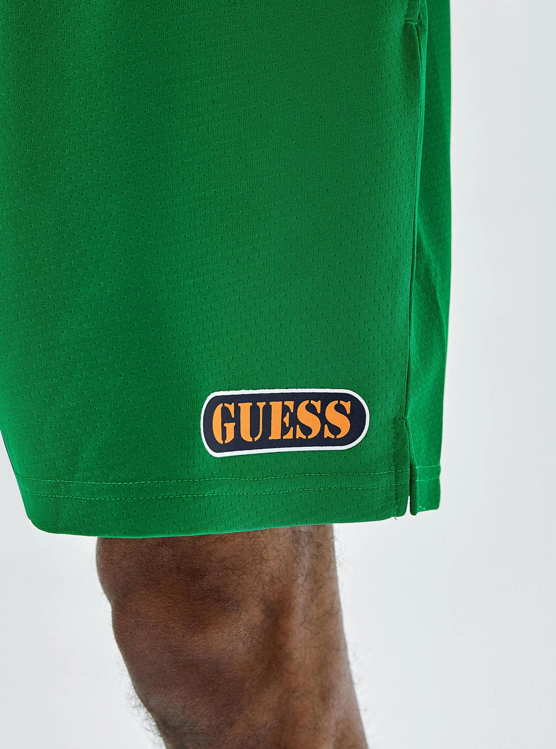 Guess Originals Green Sonic Mesh Shorts