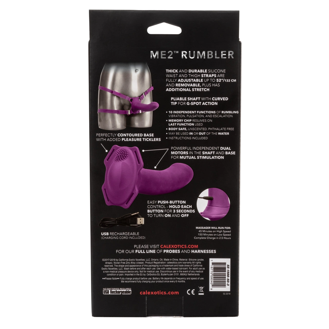 Her Royal Harness Me2 Rumbler Harness