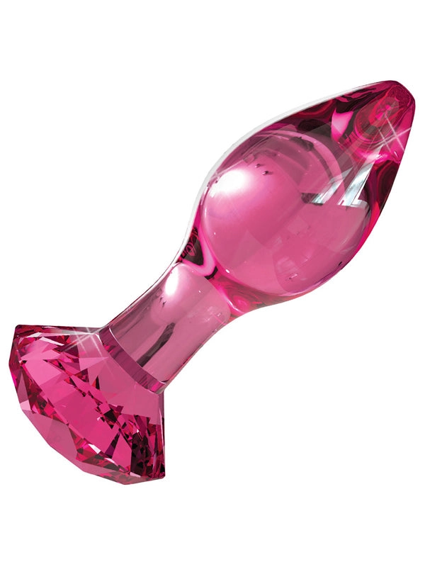Icicles Diamond Glass Butt Plug