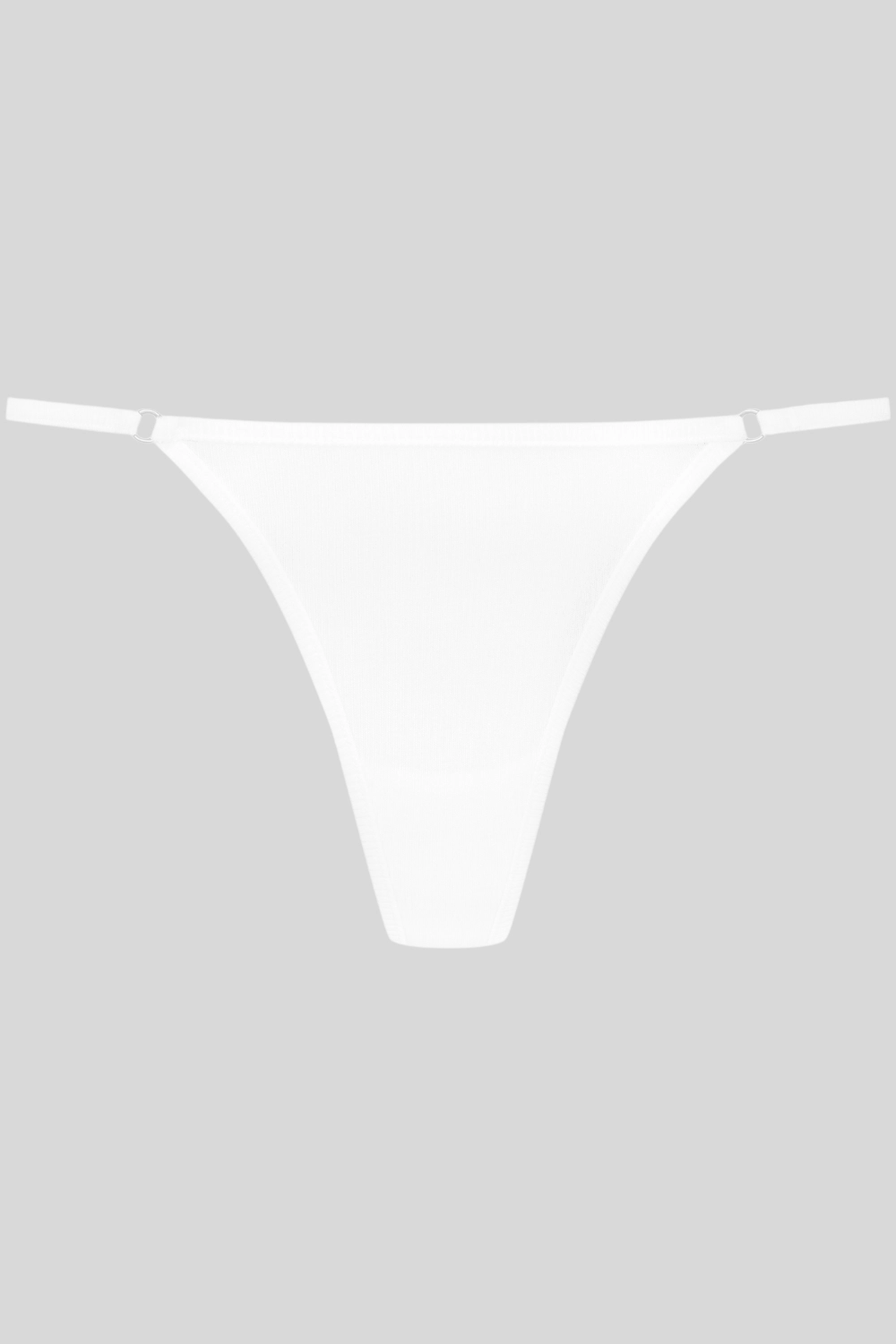 La Femme Amazone Mini Thong White