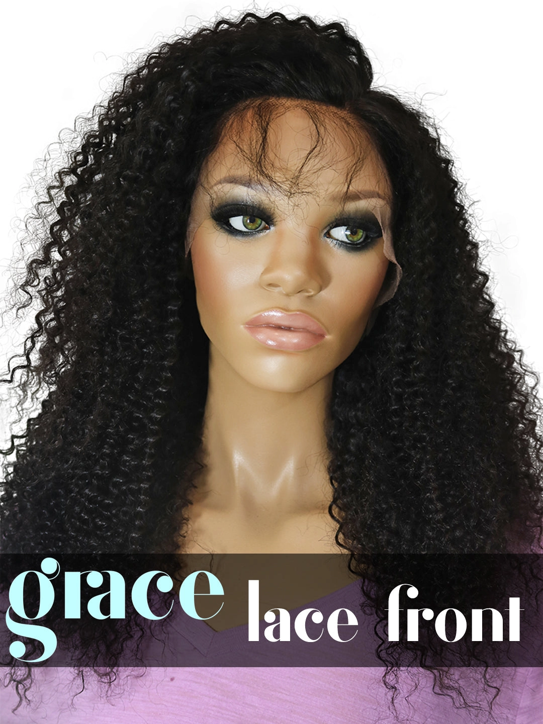 LACE FRONT WIG: Kinky Curl