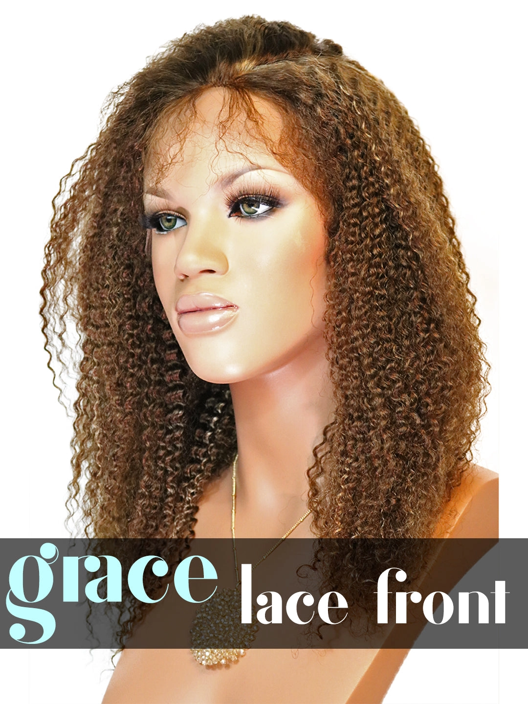 LACE FRONT WIG: Kinky Curl