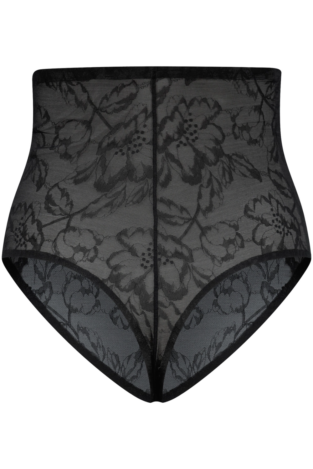 Lacy High Waist Shaping Thong