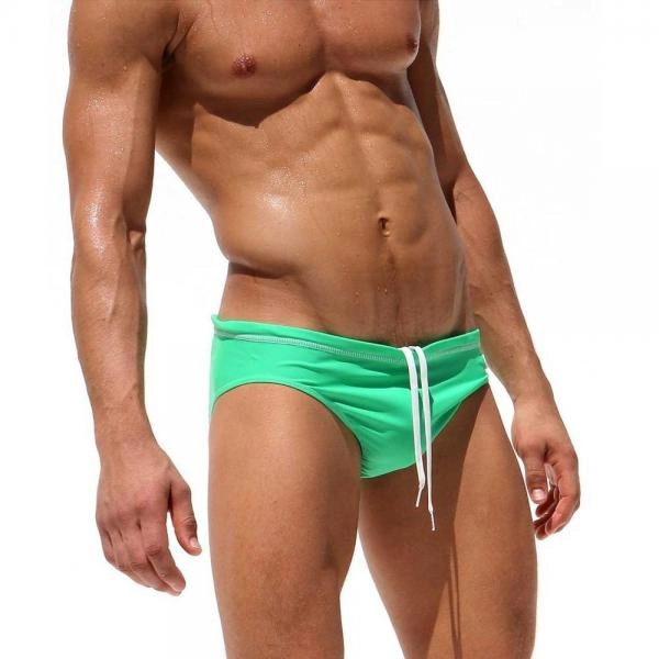 Man's Swimming Briefs Low Waist Swimwear Swim Sluilt Tight Colorfull With Sexy Shorts Trunks Boxers Summer Men's Swim