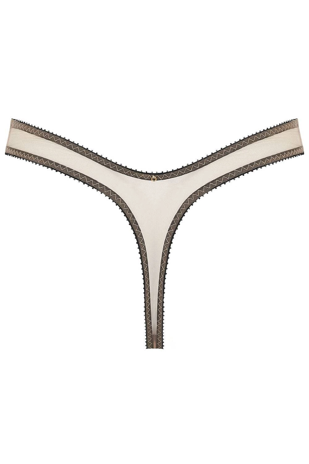 Marinette High Rise Thong in Illusion