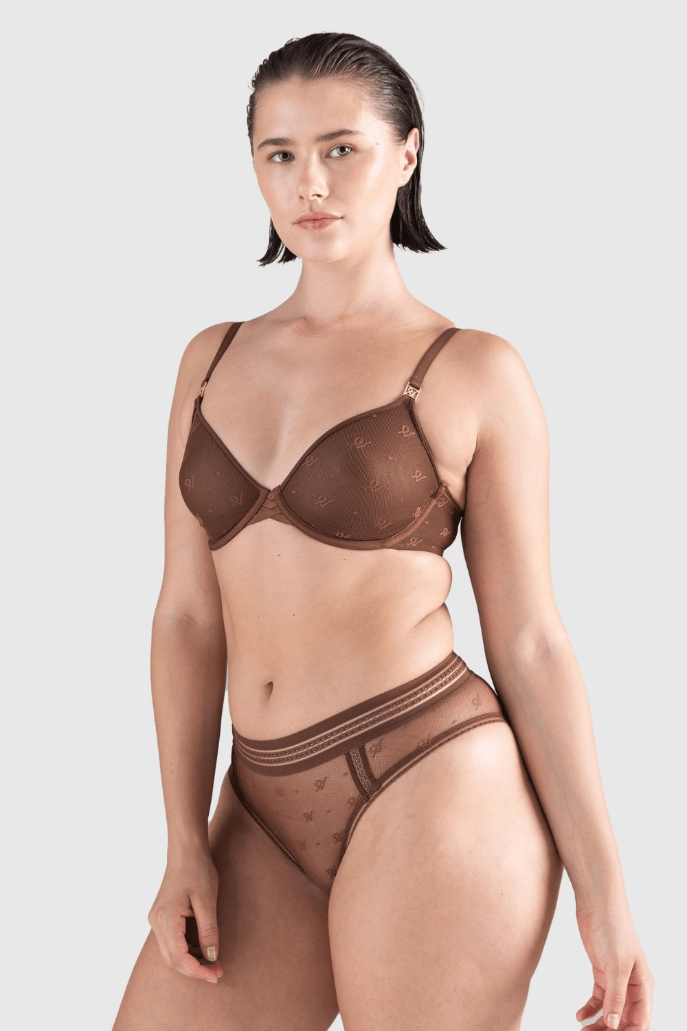 Monogram Mesh Brazilian
