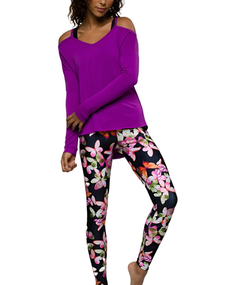 Onzie Flow Cold Shoulder Top 3091