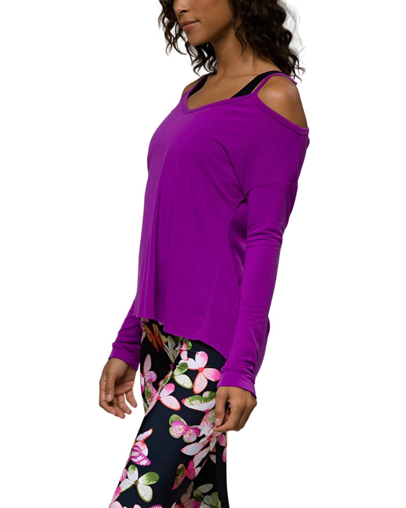 Onzie Flow Cold Shoulder Top 3091