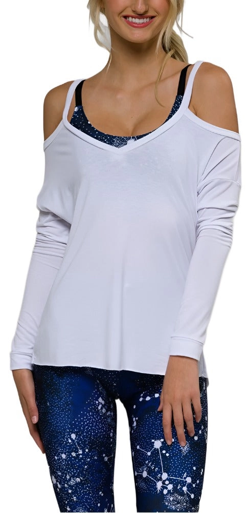 Onzie Flow Cold Shoulder Top 3091