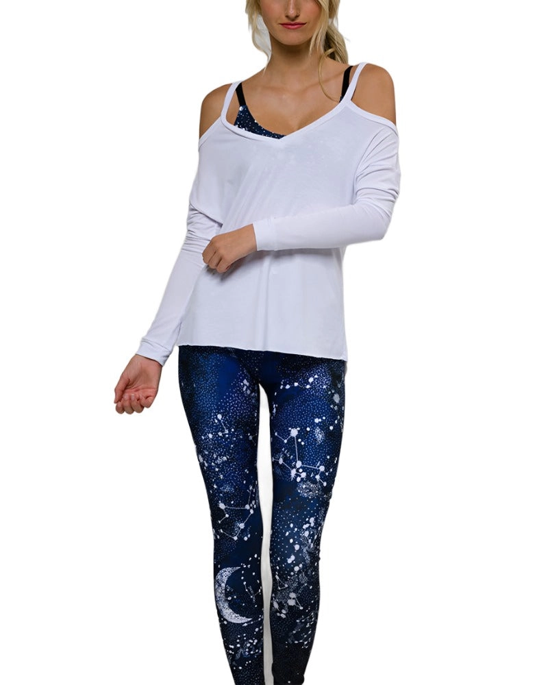 Onzie Flow Cold Shoulder Top 3091