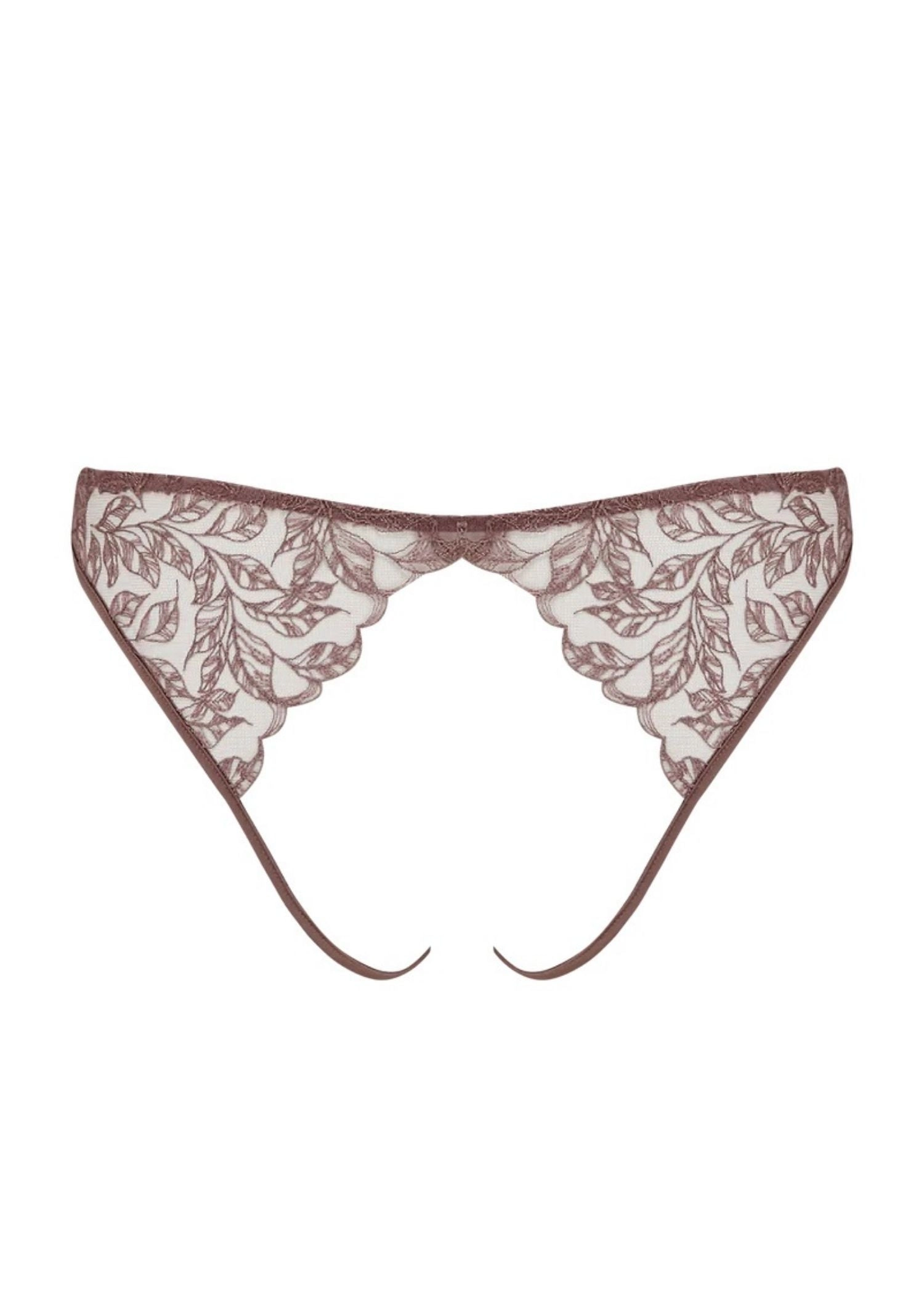Paeonia Open Knicker (Taupe)