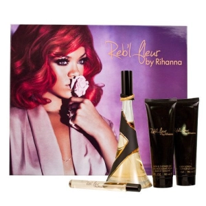 Rihanna Reb'l Fleur 100ml EDP 4 Piece Gift Set