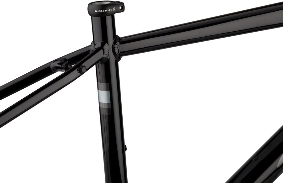 Salsa Journeyer Drop Bar Frameset - 700c/650b Aluminum Black 51cm