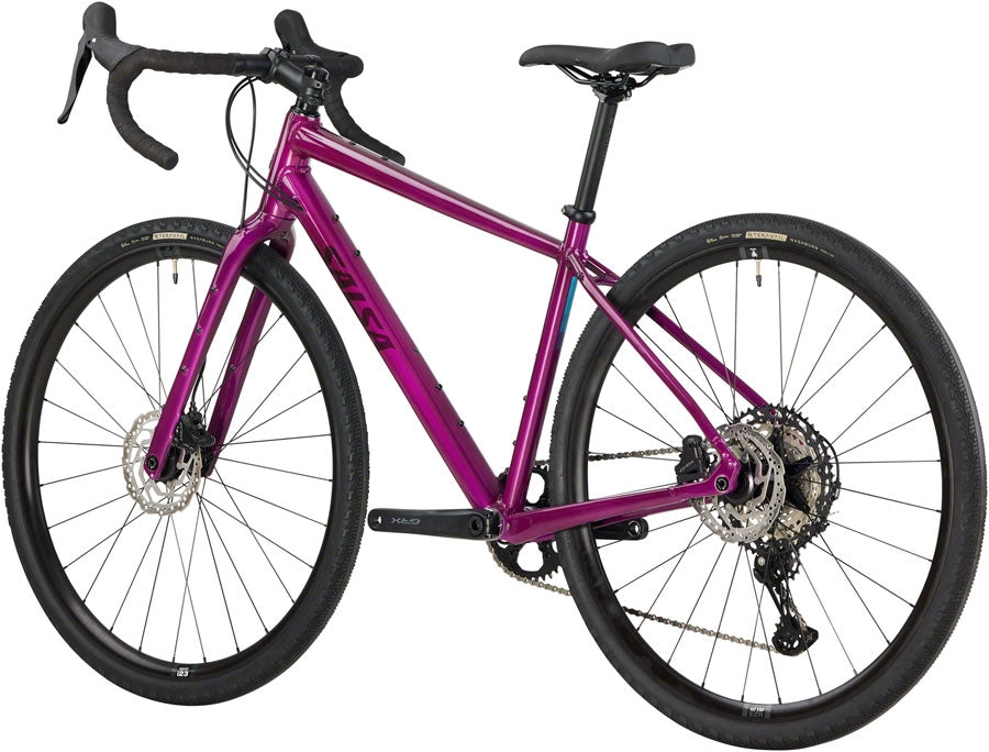 Salsa Journeyer Drop Bar GRX 610 1x12 Bike - 700c Aluminum Dark Magenta 49cm