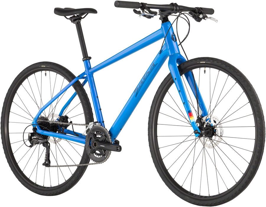 Salsa Journeyer Flat Bar Altus 700 Bike - 700c Aluminum Blue SM