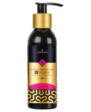 Sensuva Ultra-Stimulating On Insane Personal Moisturizer Lubricant - 4.23oz