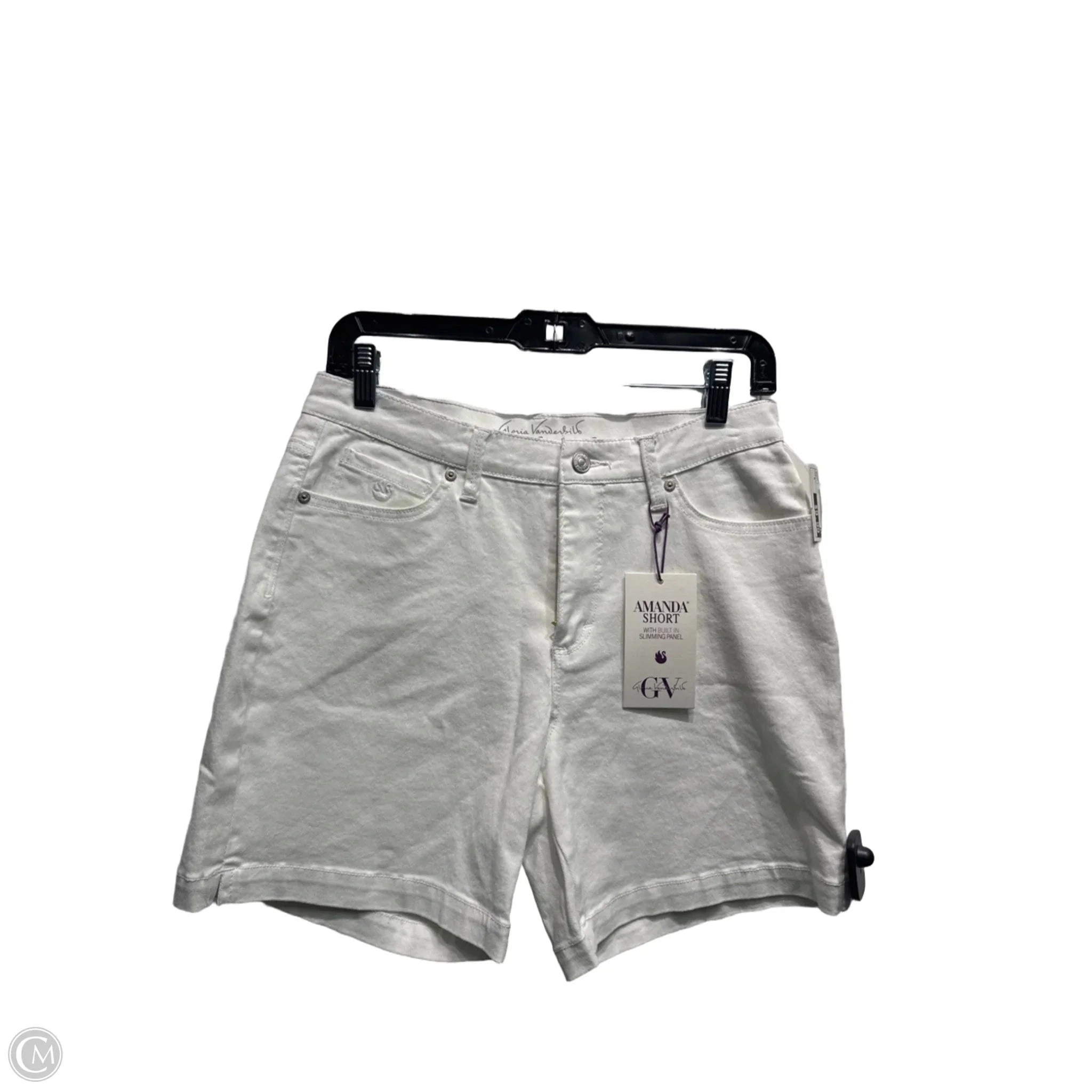 Shorts By Gloria Vanderbilt In White, Size: 6