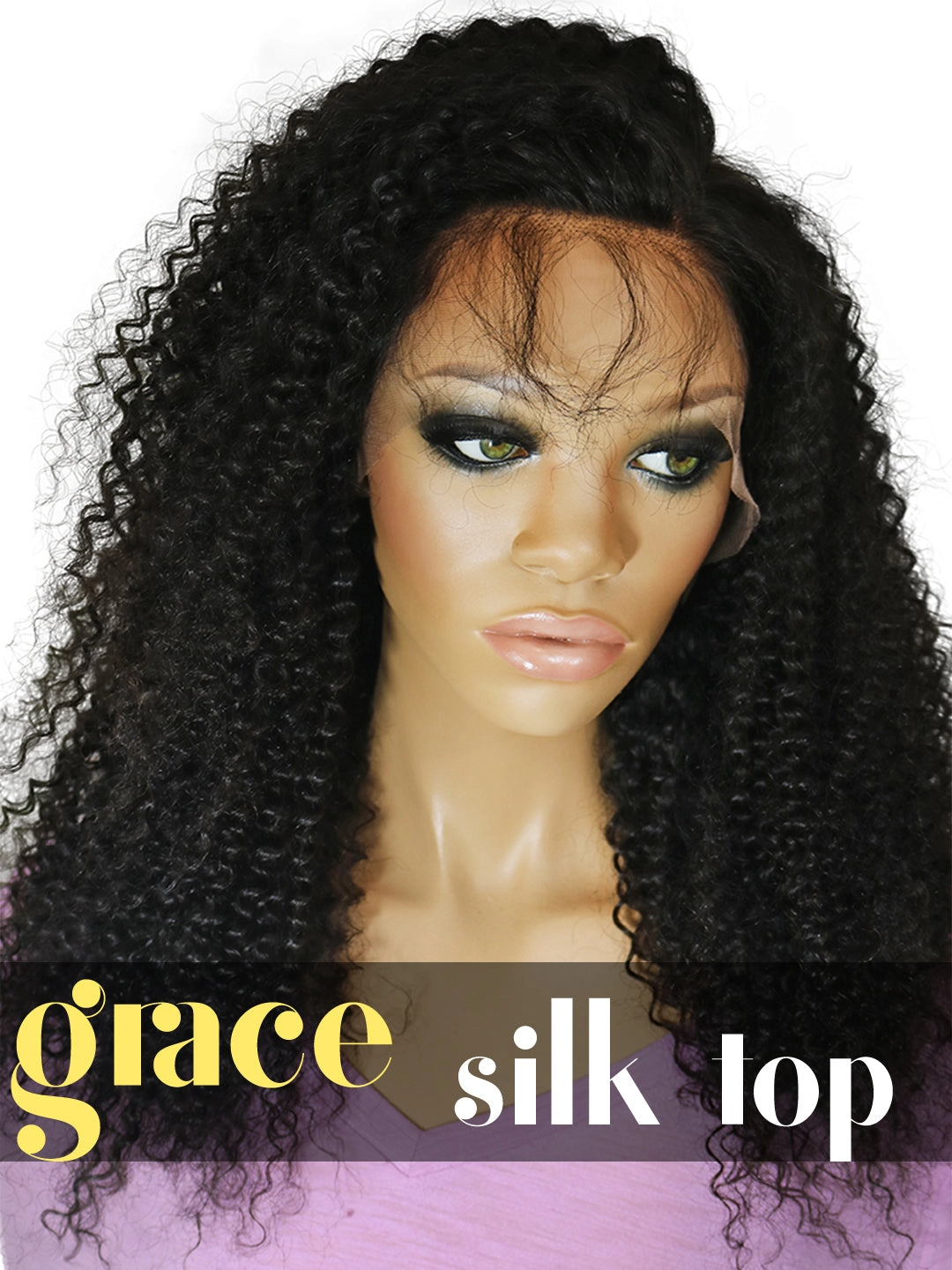SILK TOP LACE WIG: Kinky Curl