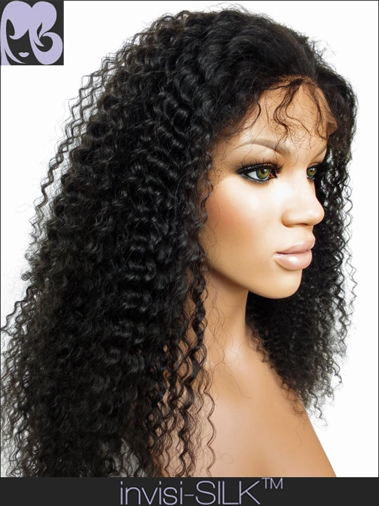SILK TOP LACE WIG: Rachael Kinky Curly