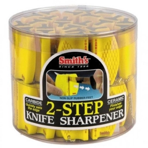 Smith's Knife Sharpener - Counter Display Two-Step Lightweight, 24 Units | SMCCKB