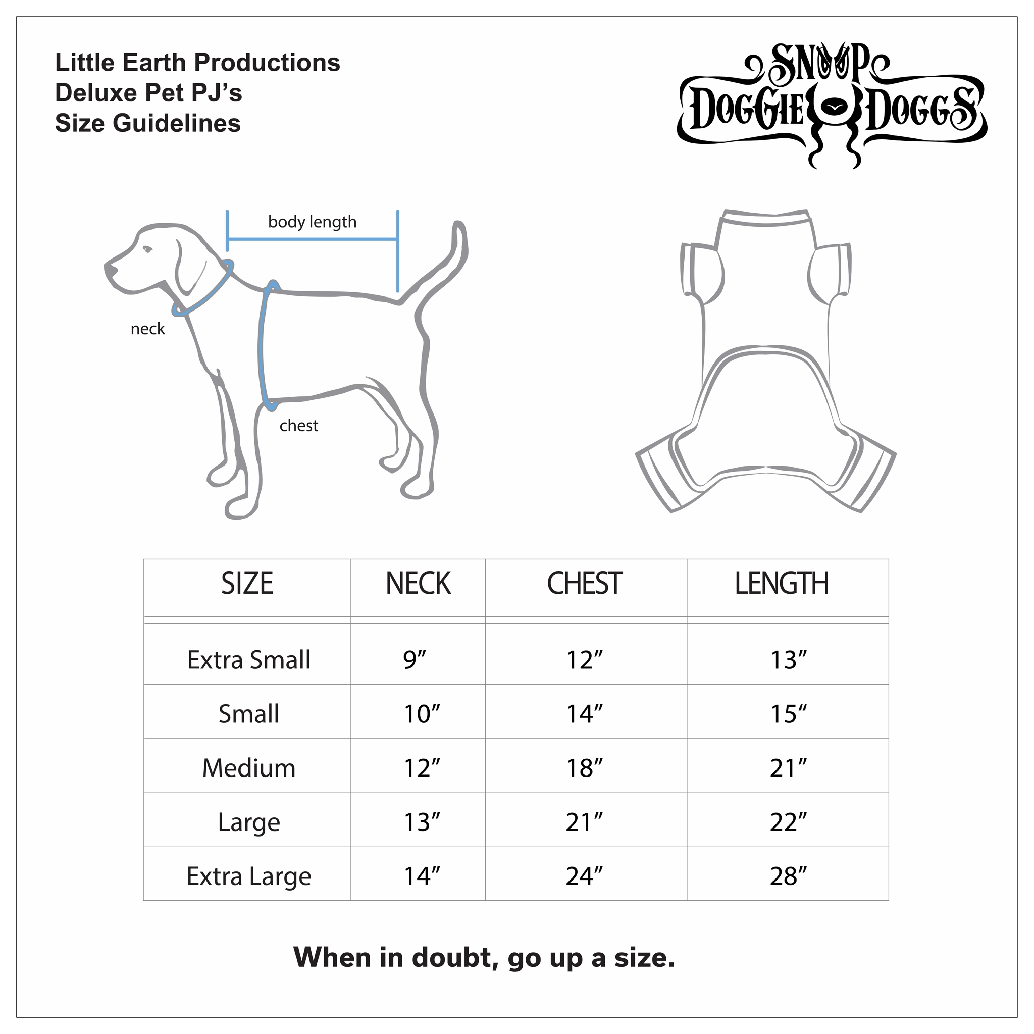 Snoop Doggie Doggs Deluxe Pet PJs Off the Chain
