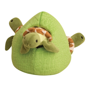 Snugarooz Hide & Seek Turtle Reef Interactive Dog Toy
