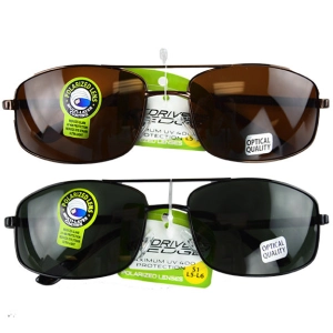 Sunglasses Driver's Edge Assortment - 6 Pieces Per Pack 53013