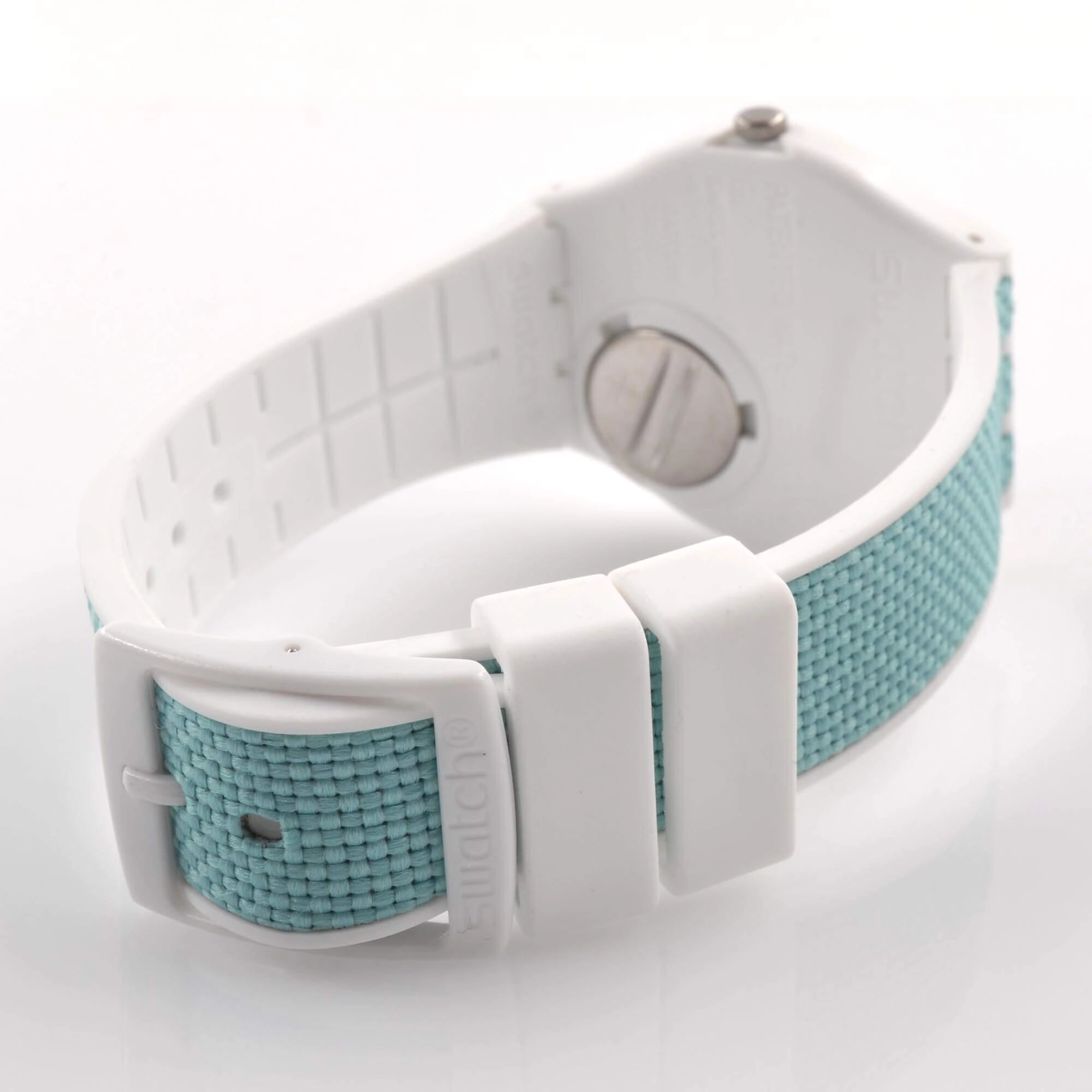 Swatch Unisex Watch - Swatch Essentials Pool Light Quartz Turquoise Dial | GW714