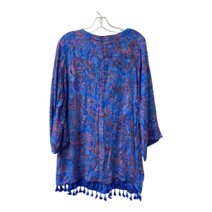 Swimwear Cover-Up By Soft Surroundings In Blue & Red, Size:S