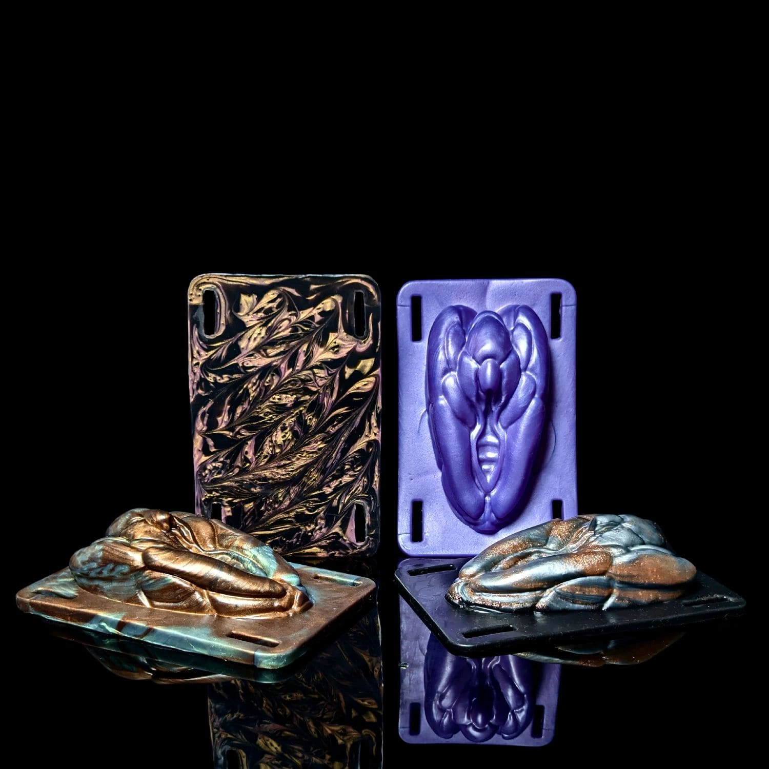 Syx, Android Grinder with Base - Solid Color