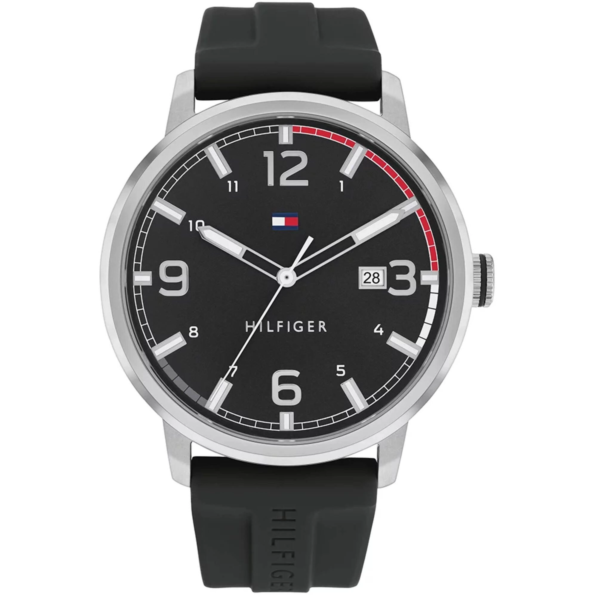 Tommy Hilfiger Men's Watch and Bracelet Set - Essentials Quartz Black Dial | 2770139