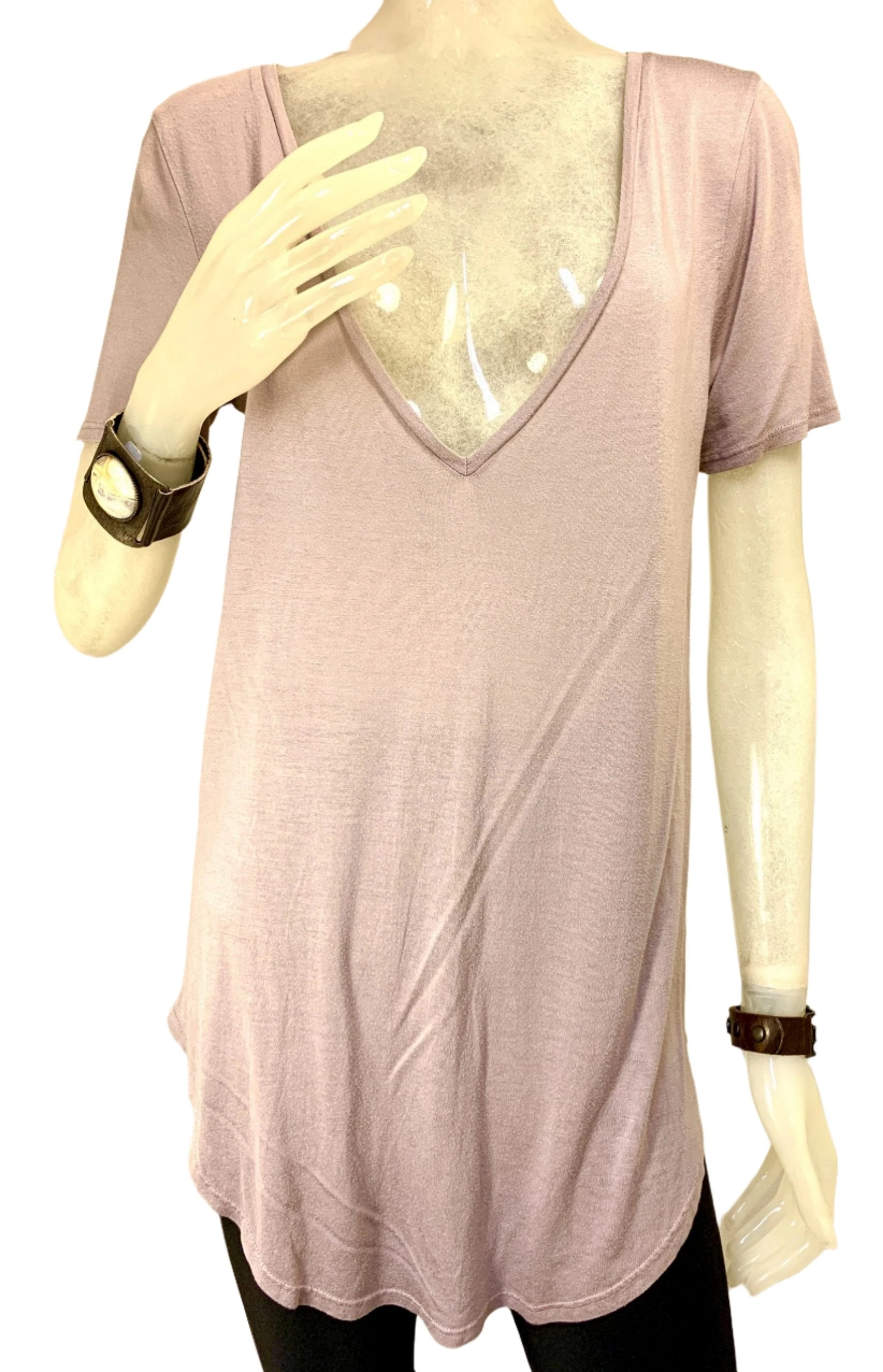 Truly Madly Deeply Deep V Tee Shirt