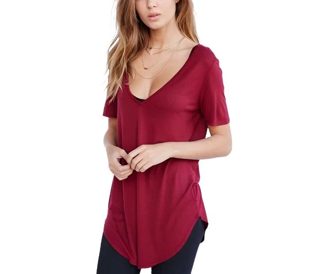 Truly Madly Deeply Deep V Tee Shirt